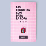 PIN LAS ETIQUETAS SON PARA LA ROPA