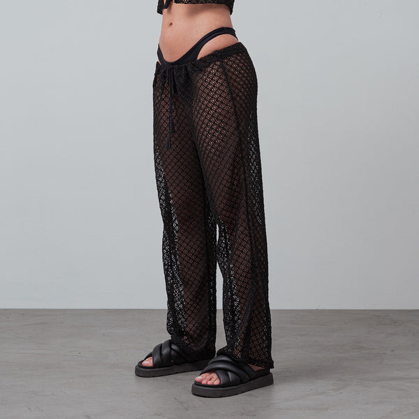 PANTALON BOTA AMPLIA TALLE MEDIO CROCHE