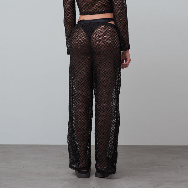 PANTALON BOTA AMPLIA TALLE MEDIO CROCHE