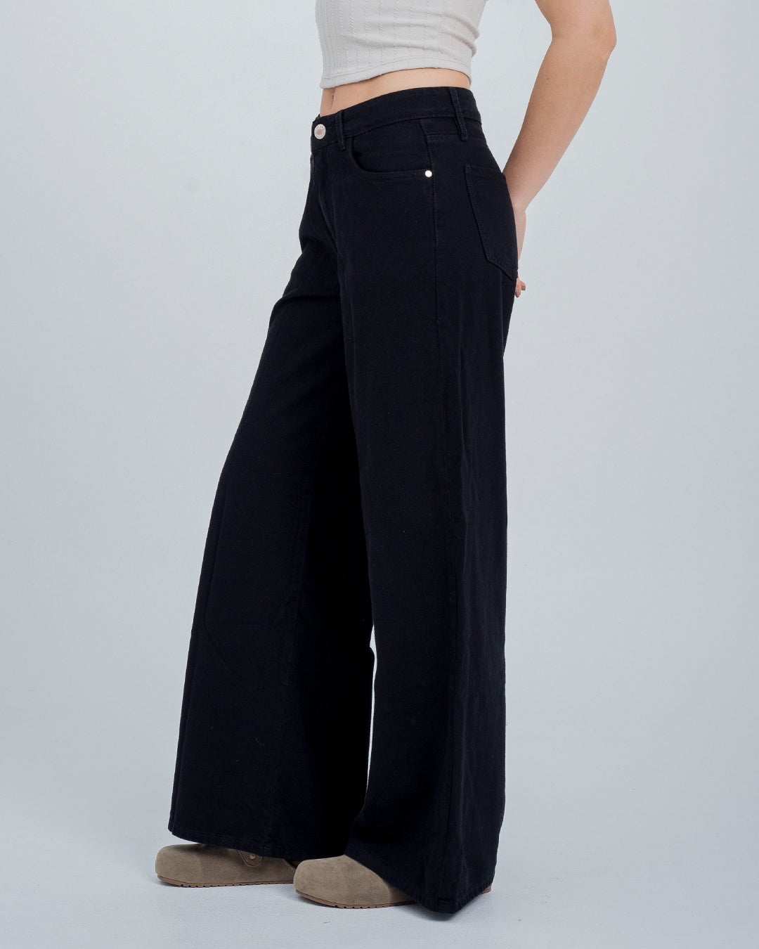 PANTALON WIDE LEG TALLE ALTO TRUNE