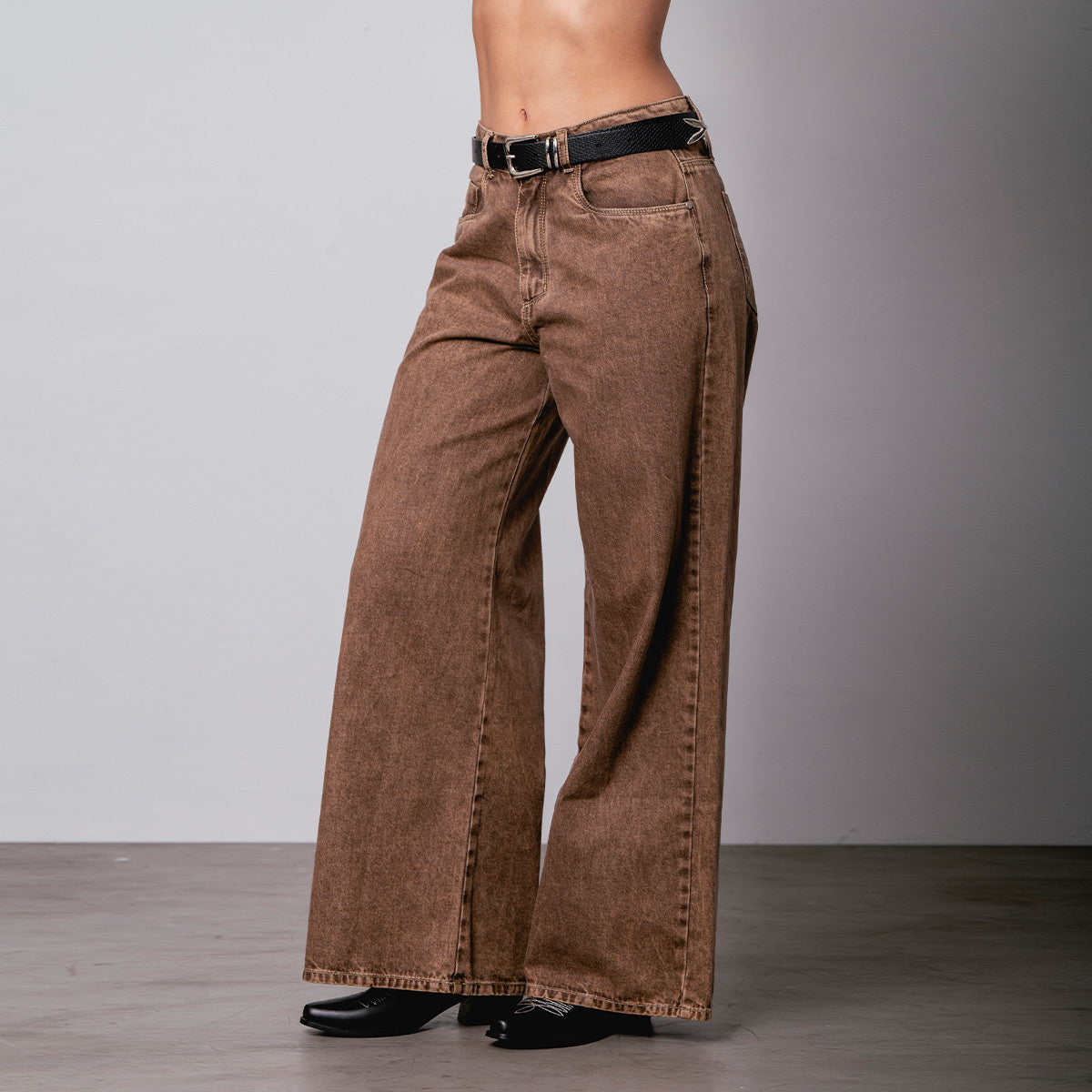 PANTALON WIDE LEG TALLE ALTO GONABI