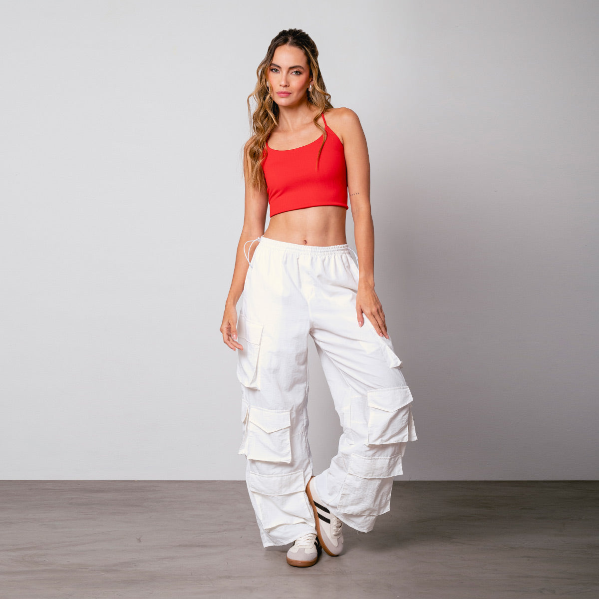 PANTALON PARACHUTE TALLE MEDIO JUKEI