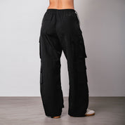 PANTALON PARACHUTE TALLE MEDIO WORLDY