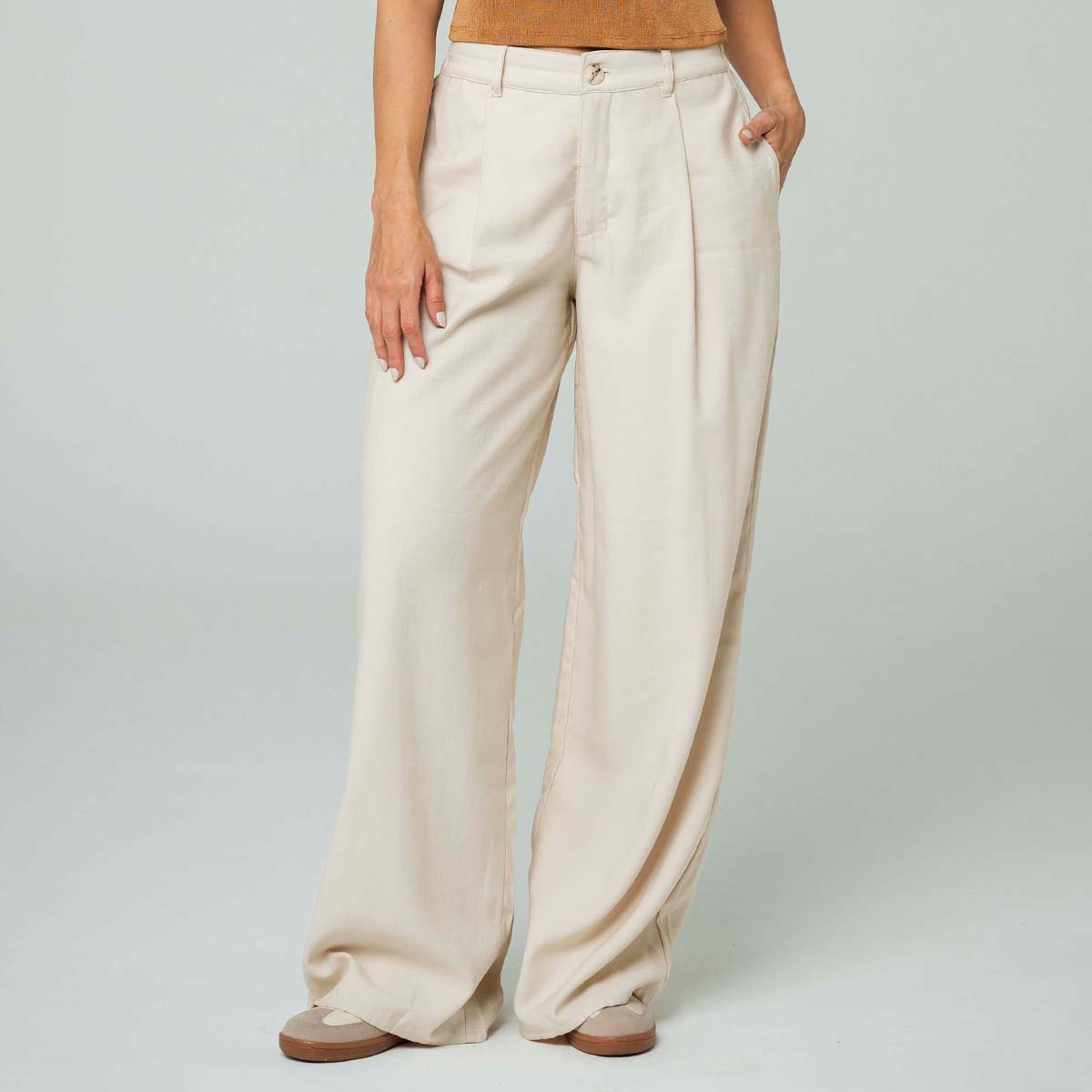 PANTALON BOTA AMPLIA TALLE ALTO PUGLIA