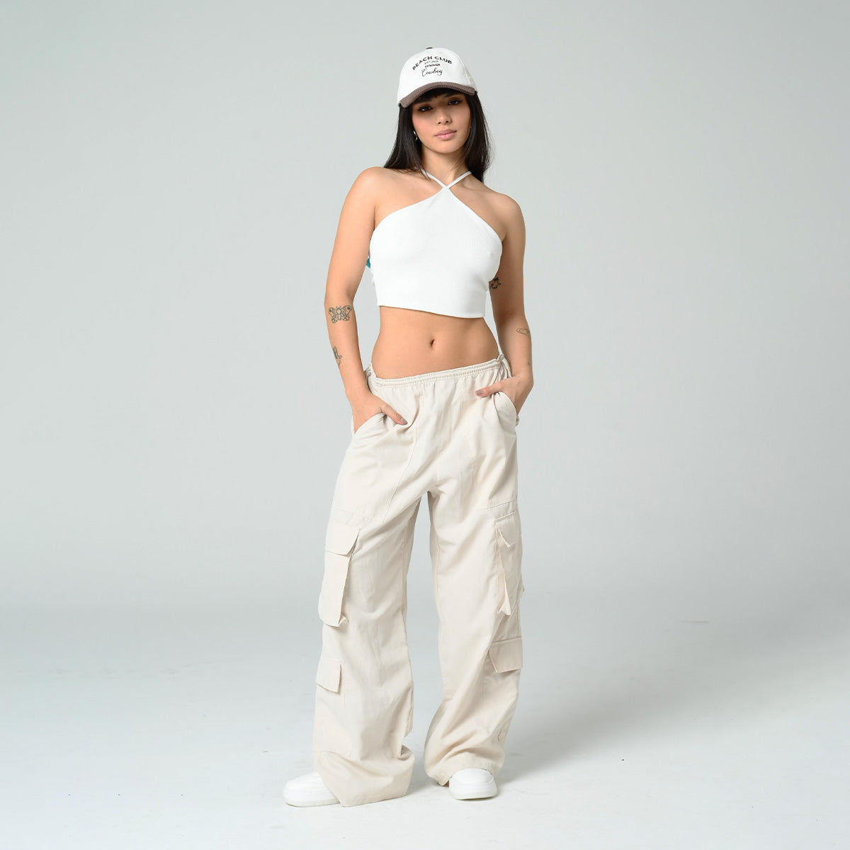 PANTALON PARACHUTE TALLE MEDIO CAMIL