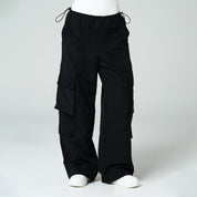 PANTALON PARACHUTE TALLE MEDIO MARE