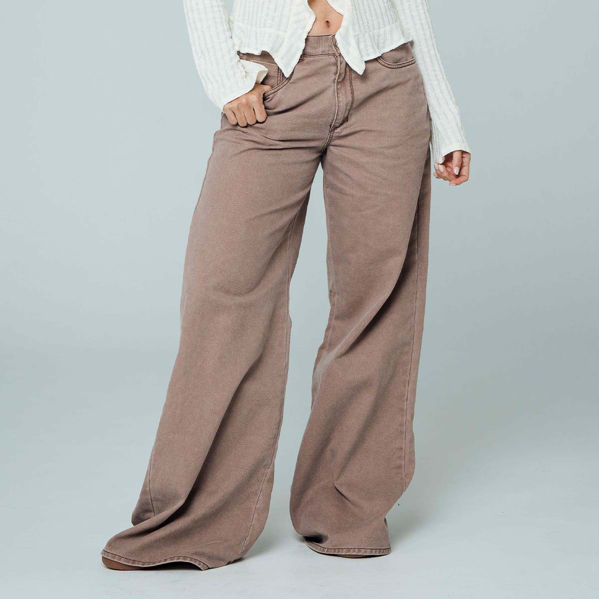 PANTALON WIDE LEG TALLE ALTO KHALA