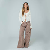 PANTALON WIDE LEG TALLE ALTO KHALA