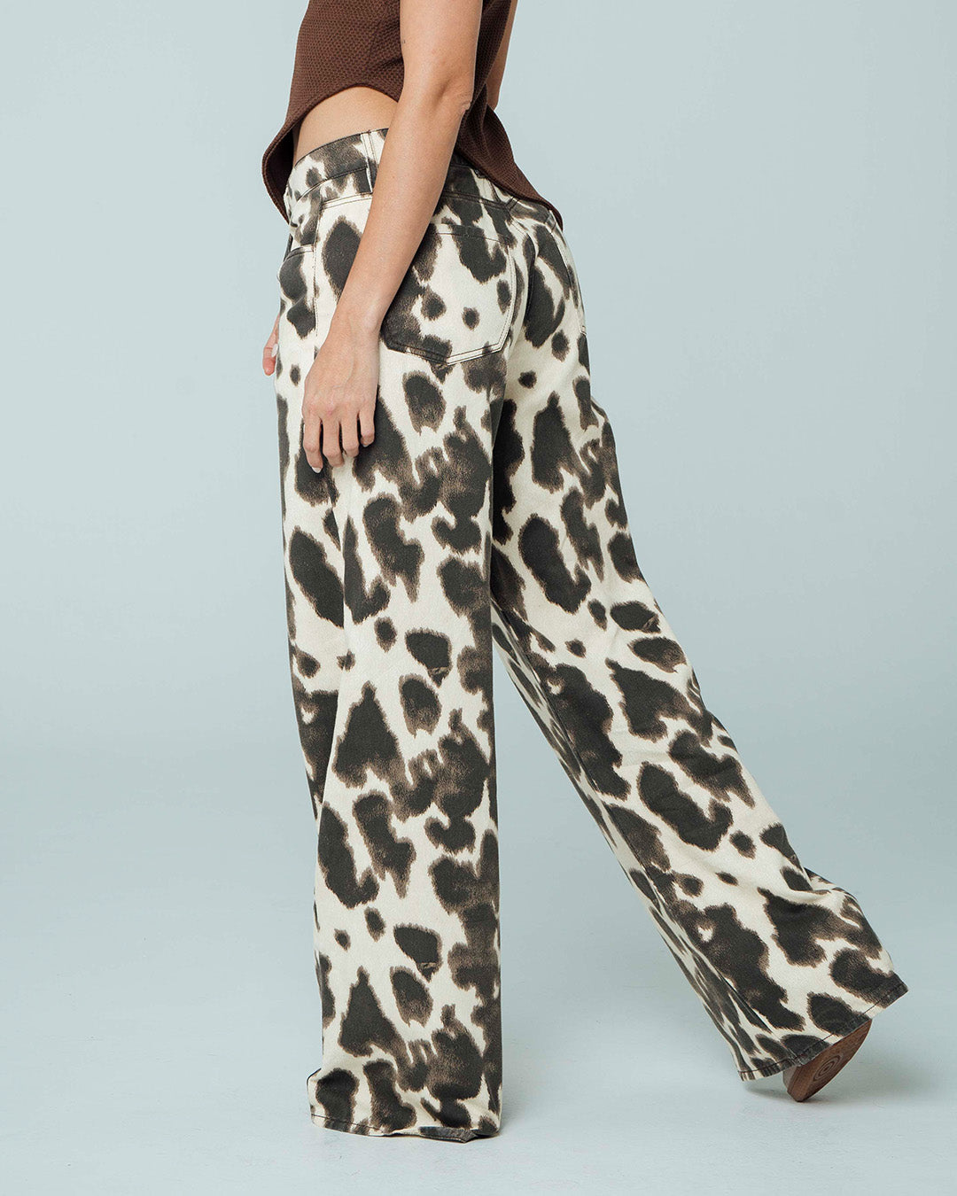PANTALON WIDE LEG TALLE ALTO COWLOV