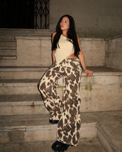 PANTALON WIDE LEG TALLE ALTO COWLOV