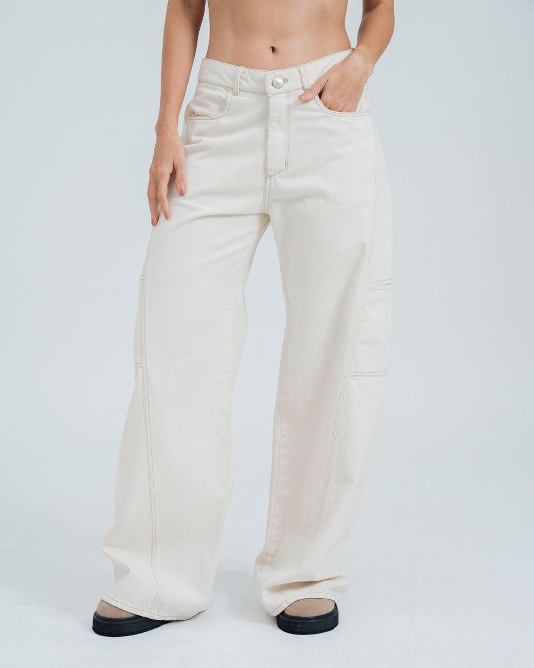 PANTALON WIDE LEG TALLE ALTO GEORGI