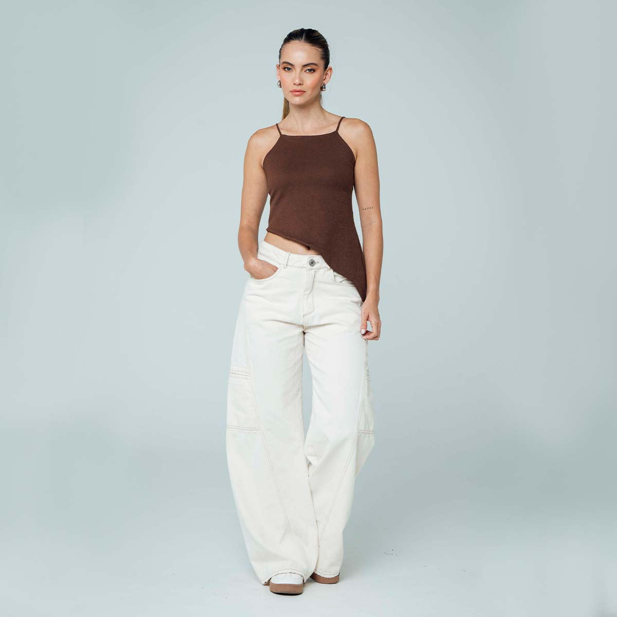 PANTALON WIDE LEG TALLE ALTO GEORGI