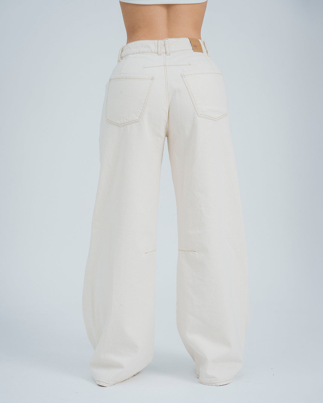 PANTALON WIDE LEG TALLE ALTO SONDRIO