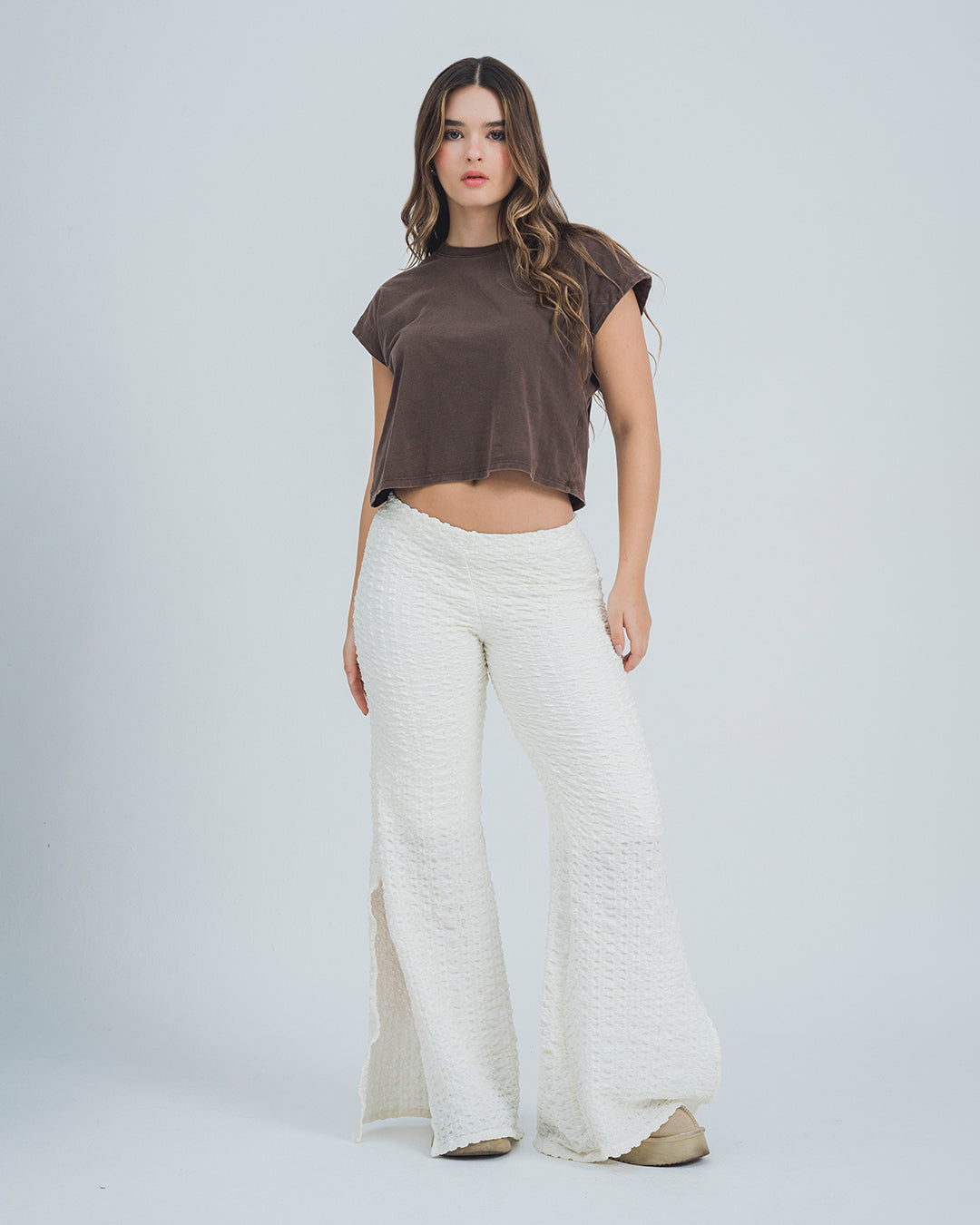 PANTALON BOTA AMPLIA TALLE MEDIO LIEN