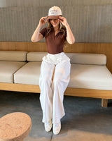 PANTALON BOTA AMPLIA TALLE ALTO BRURI
