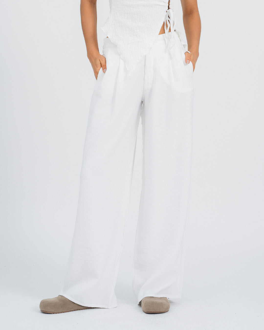 PANTALON BOTA AMPLIA TALLE ALTO BRURI