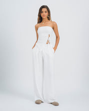 PANTALON BOTA AMPLIA TALLE ALTO BRURI