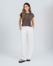 PANTALON BOTA AMPLIA TALLE ALTO BRURI