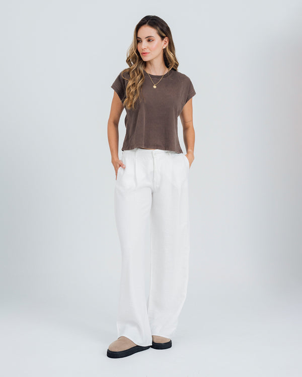 PANTALON BOTA AMPLIA TALLE ALTO BRURI