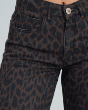 PANTALON WIDE LEG TALLE ALTO LEOPI