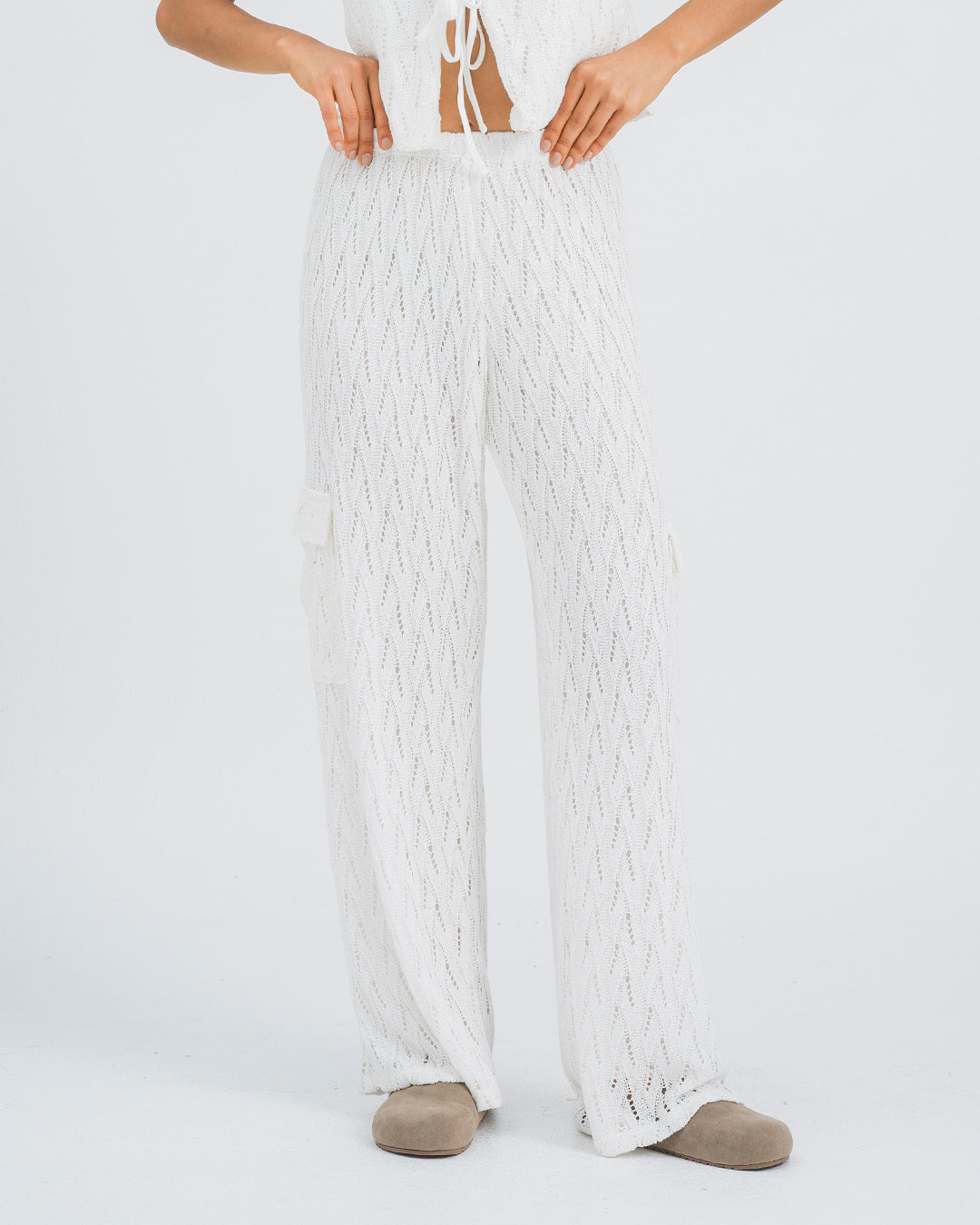 PANTALON BOTA AMPLIA TALLE MEDIO TRAM