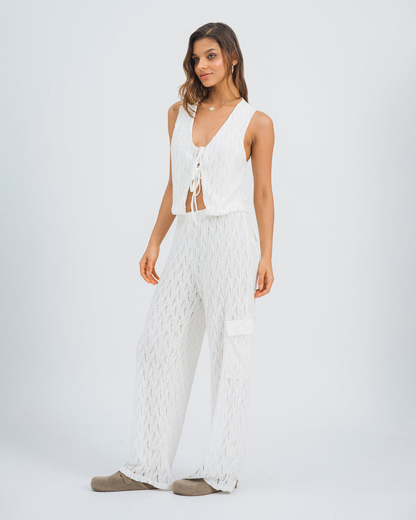 PANTALON BOTA AMPLIA TALLE MEDIO TRAM