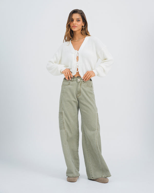 PANTALON WIDE LEG TALLE ALTO ETEREN