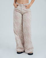 PANTALON WIDE LEG TALLE ALTO BOA