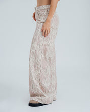 PANTALON WIDE LEG TALLE ALTO BOA