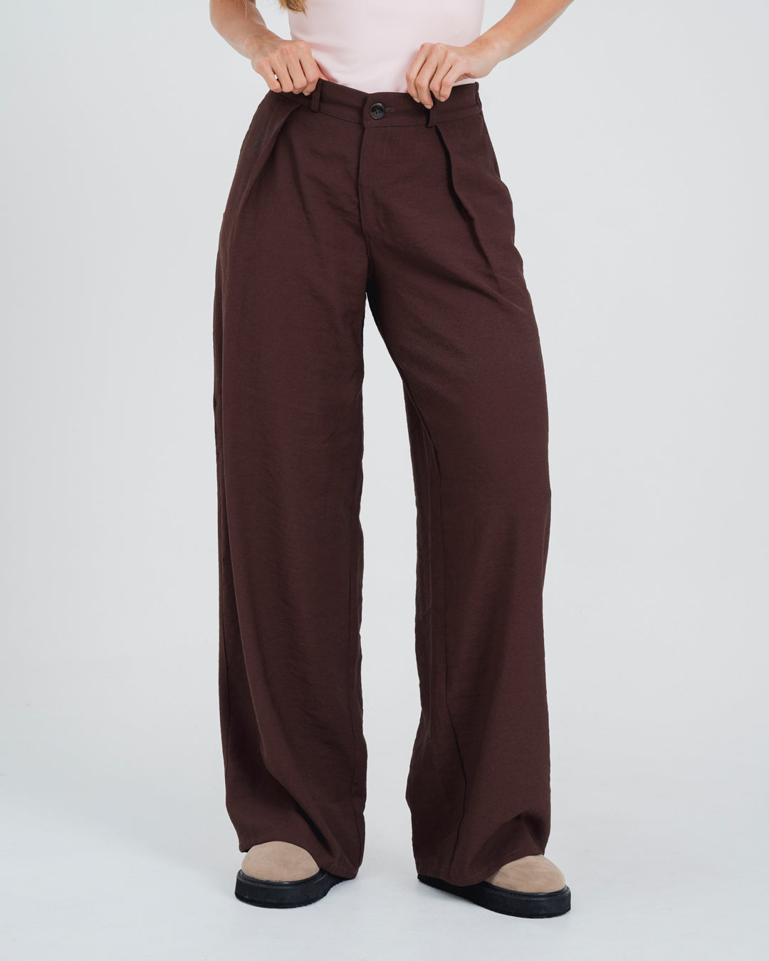 PANTALON BOTA AMPLIA TALLE ALTO FLAI