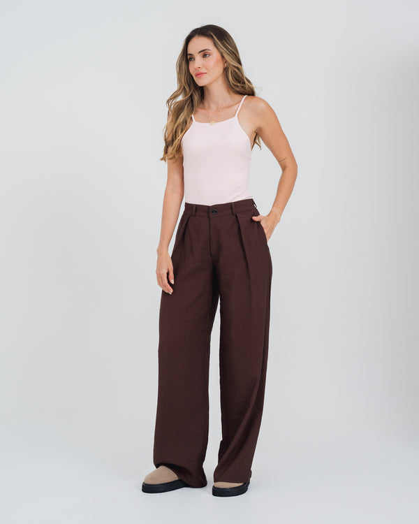 PANTALON BOTA AMPLIA TALLE ALTO FLAI