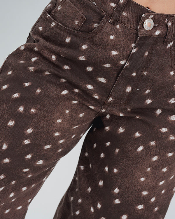PANTALON WIDE LEG TALLE ALTO PRADERA
