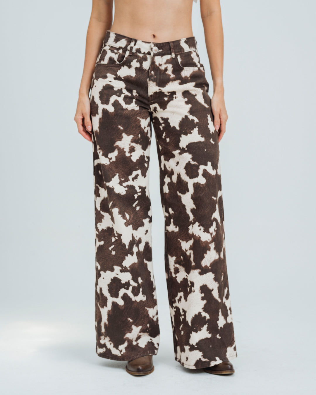 PANTALON WIDE LEG TALLE ALTO COWY