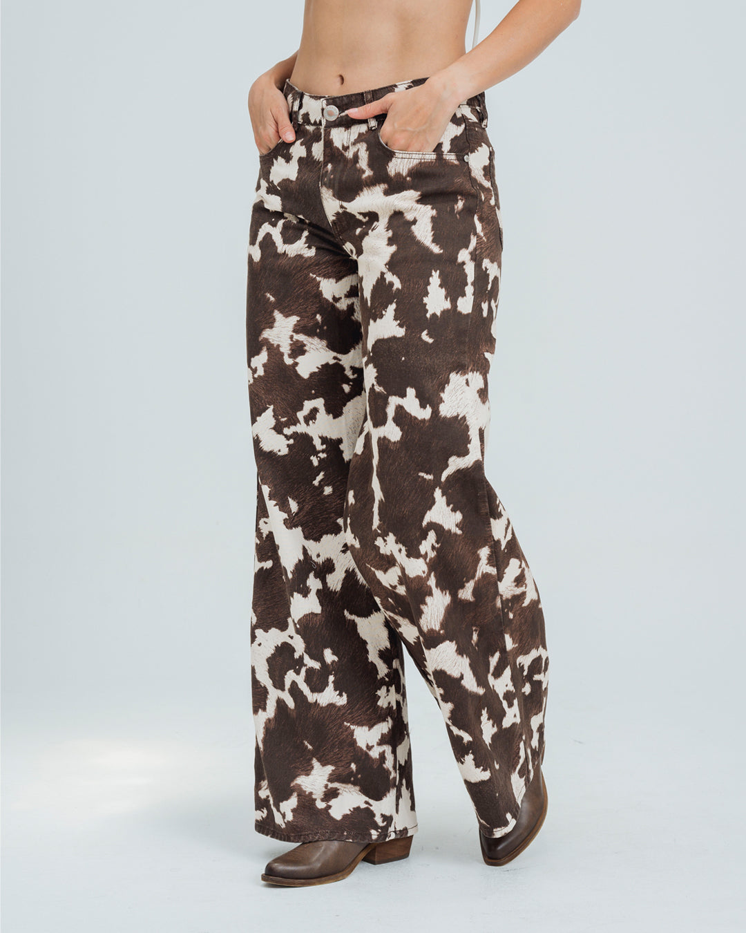 PANTALON WIDE LEG TALLE ALTO COWY