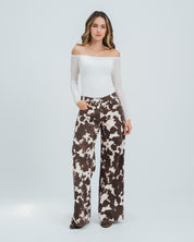 PANTALON WIDE LEG TALLE ALTO COWY