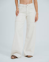 PANTALON WIDE LEG TALLE ALTO SIENA