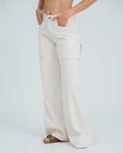 PANTALON WIDE LEG TALLE ALTO SIENA
