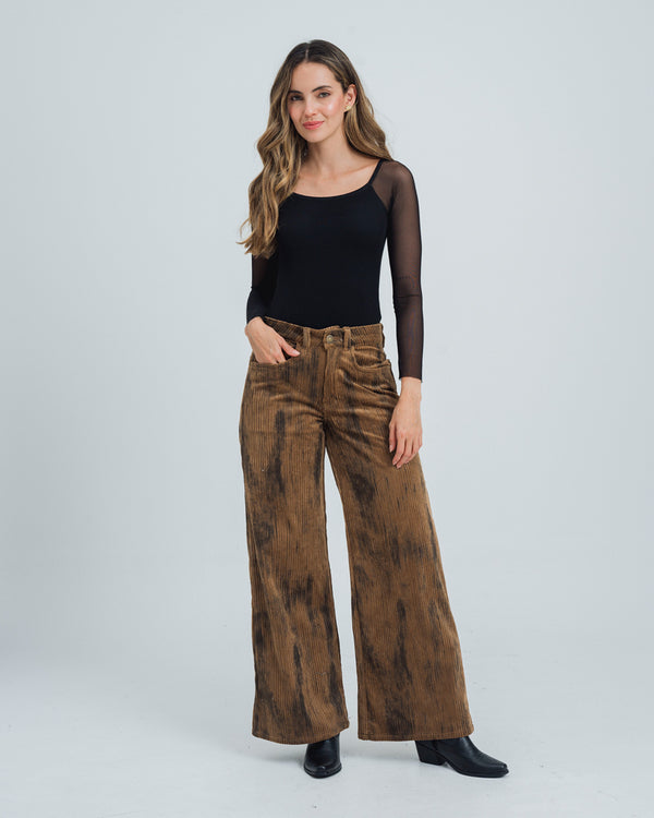 PANTALON WIDE LEG TALLE ALTO EMMY