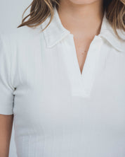 POLO AJUSTADA CORTA MANGA CORTA TANNIA