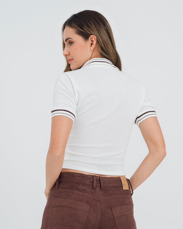 POLO AJUSTADA MANGA CORTA SILBY