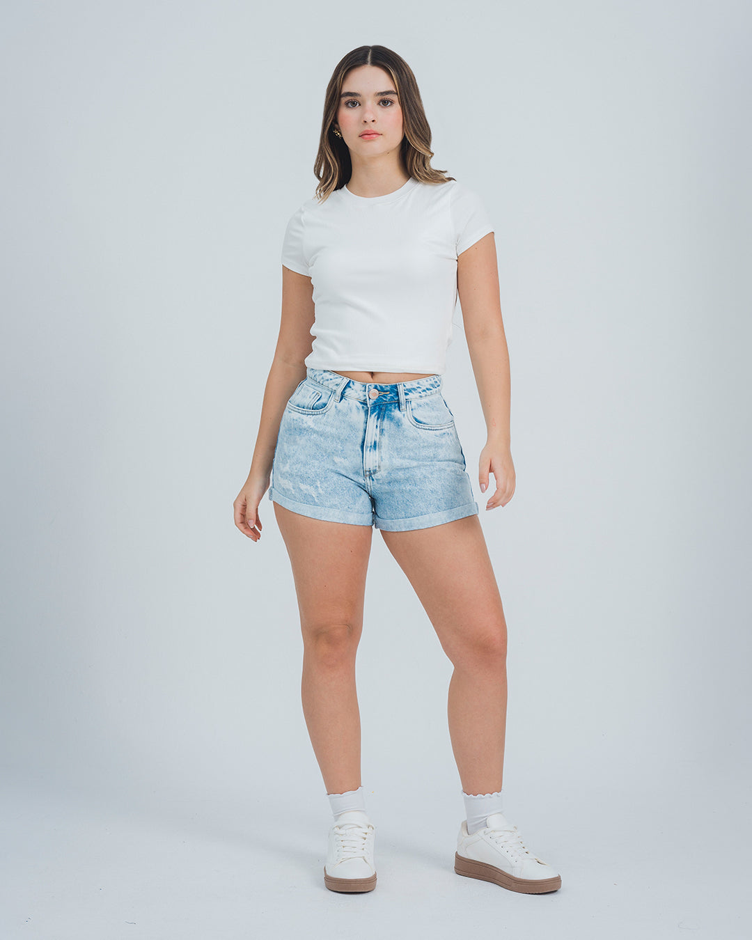 SHORT MOMFIT TALLE ALTO ASPEN
