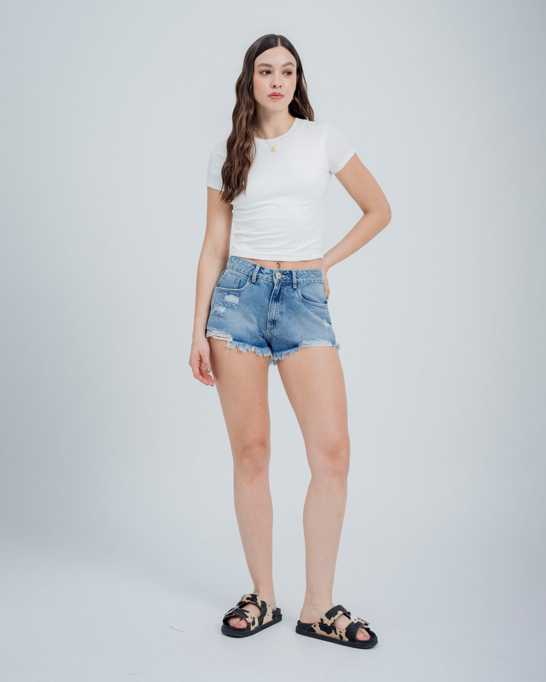 SHORT MOMFIT TALLE ALTO CUBAN