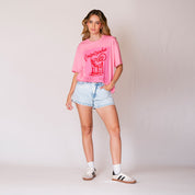 SHORT MOMFIT TALLE MEDIO NAUTI