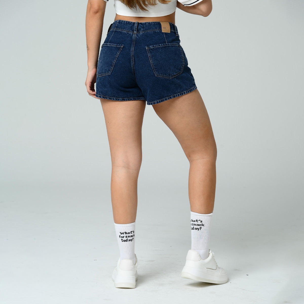 SHORT MOMFIT TALLE ALTO LIGRO