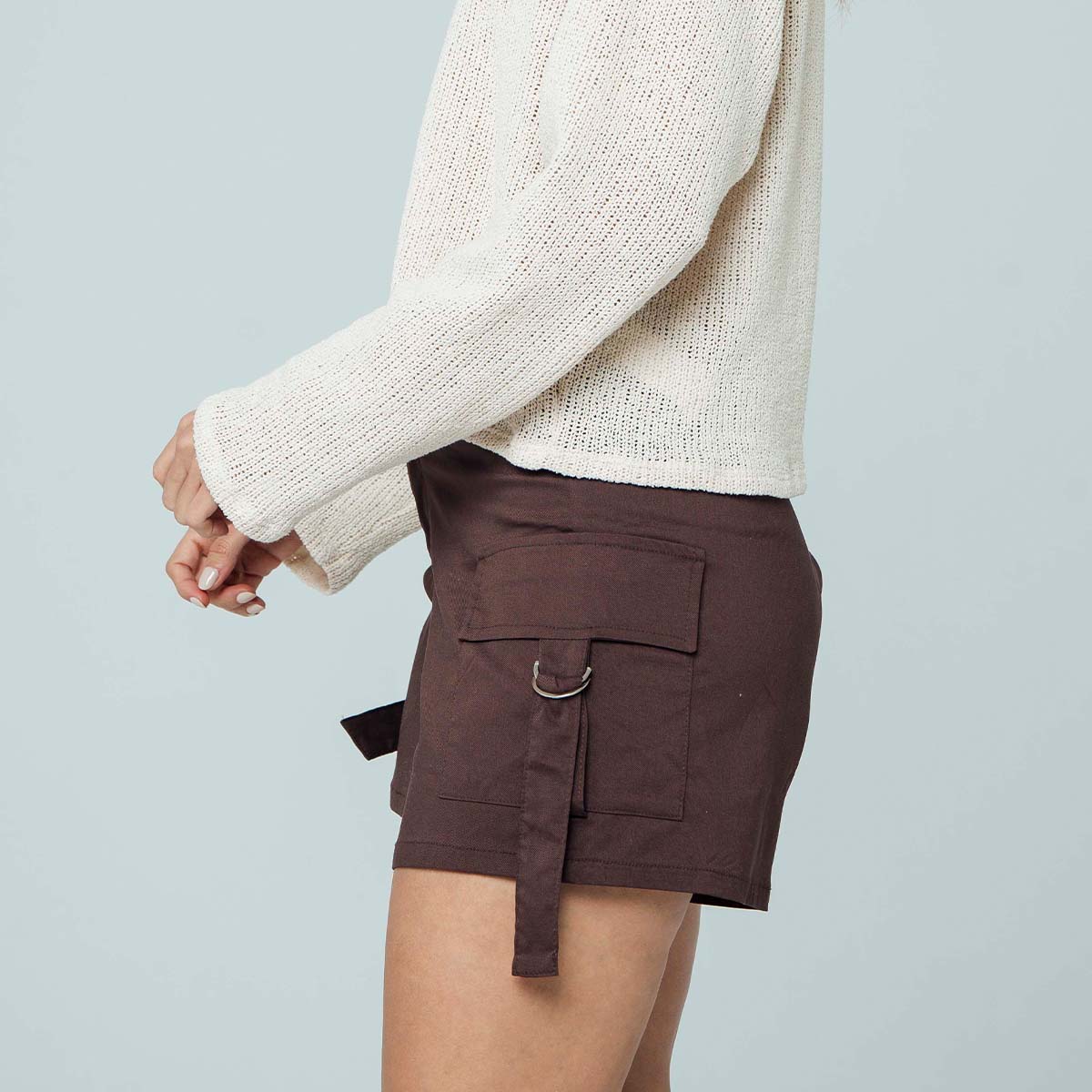 SHORT AMPLIO TALLE MEDIO RIBET