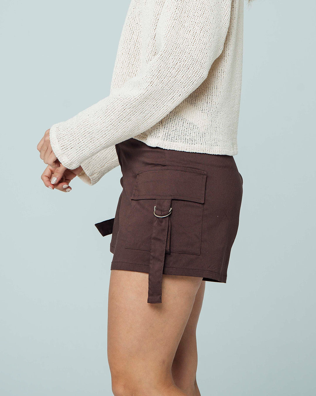 SHORT AMPLIO TALLE MEDIO RIBET