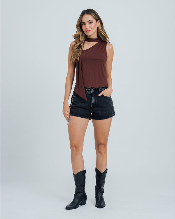 SHORT MOMFIT TALLE ALTO EROS