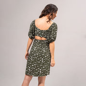 VESTIDO AMPLIO CORTO MANGA CORTA ALREA