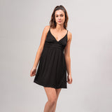 VESTIDO AMPLIO CORTO TIRAS GRINE