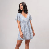 VESTIDO AMPLIO CORTO MANGA CORTA BEBE